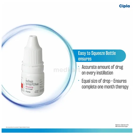 moxicip eye drops 5 ml